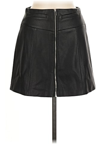 Bershka Faux Leather Skirt (view 1)