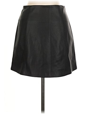 Bershka Faux Leather Skirt (view 2)