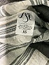 LoveShackFancy Stripes Gray Silver Sleeveless Blouse Size XS - photo 8