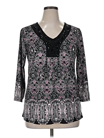 Zac & Rachel 3/4 Sleeve Blouse (view 1)