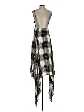 shiny asymmetric dress Punk Rave Asymmetric Lace-Up Plaid Mini Skirt