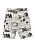 Forever 21 Print Gray Board Shorts Size S - photo 1