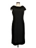 Just... Taylor Solid Black Casual Dress Size 8 - photo 1