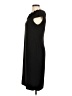 Just... Taylor Solid Black Casual Dress Size 8 - photo 5