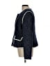 NANETTE Nanette Lepore Tweed Blue Blazer Size L - photo 5