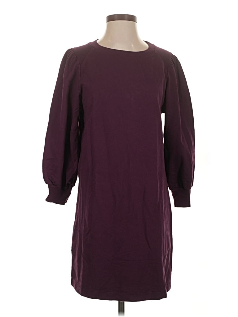 Pre-owned Michael Stars Casual Dress In Burgundy
