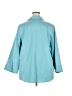 Millenium Teal 3/4 Sleeve Blouse Size 24 - photo 2