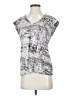 Pink Martini Tweed Silver Sleeveless T-Shirt Size XS - photo 1