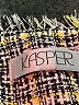Kasper 100% Polyester Tweed Gray Blazer Size L (estimated) - photo 6