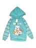 Nickelodeon 100% Polyester Teal Pullover Hoodie Size 4T - photo 1
