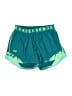 Under Armour 100% Polyester Green Athletic Shorts Size XS - photo 1