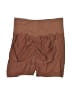 Diosa Solid Brown Athletic Shorts Size XXS (estimated) - photo 2