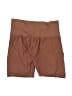 Diosa Solid Brown Athletic Shorts Size XXS (estimated) - photo 1