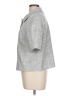 J'envie Gray 3/4 Sleeve Blouse Size 12 - photo 5