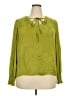 Ryegrass 100% Polyester Green Long Sleeve Blouse Size XXL - photo 1