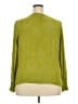 Ryegrass 100% Polyester Green Long Sleeve Blouse Size XXL - photo 2