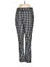 Hollister 100% Elastane Checkered-gingham Black Casual Pants Size S - photo 1