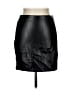 Assorted Brands Black Faux Leather Skirt Size L - photo 1
