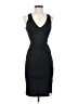Crystal Doll Solid Black Cocktail Dress Size 3 - photo 1
