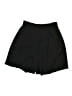 Autograph 100% Rayon Solid Black Shorts Size L - photo 2