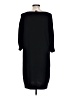 Etcetera Solid Black Casual Dress Size L - photo 2