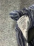 Vince. 100% Linen Stripes Gray Blue Pullover Sweater Size L - photo 7