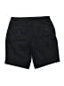Mango Solid Black Cargo Shorts Size 6 - photo 2