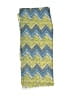 J. McLaughlin Chevron-herringbone Green Blue Scarf One size - photo 2