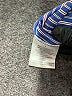 Theory 100% Cotton Stripes Blue Long Sleeve Button-Down Shirt Size L - photo 7