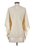 Michael Kors 100% Cashmere Ivory Tan Poncho Size S - photo 2