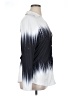 Shein 100% Polyester Print Blue Long Sleeve Blouse Size XL - photo 4