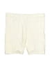 Rae Mode Solid Ivory Athletic Shorts Size S - photo 1