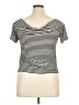 H&M Stripes Ivory Short Sleeve T-Shirt Size XL - photo 2