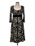 Blu Sage Paisley Black Casual Dress Size M - photo 1