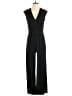 White House Black Market Solid Black Jumpsuit Size 4 - photo 1