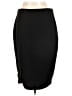 Courtenay Solid Black Casual Skirt Size L - photo 2