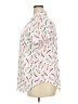 Torrid Print White Short Sleeve Blouse Size 2X Plus (2) - photo 5