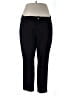 Avenue Solid Black Casual Pants Size 22 - photo 1