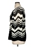 Ashley Stewart 100% Acrylic Chevron-herringbone Black Pullover Sweater Size 14 - 16 Plus - photo 5