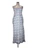 Saylor 100% Cotton Paisley Blue Cocktail Dress Size XL - photo 1
