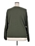 Torrid Green Long Sleeve Blouse Size 3X Plus (3) - photo 2