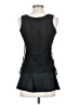 Aniva 100% Nylon Black Sleeveless Blouse Size S - photo 2