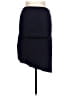 MNG Solid Blue Casual Skirt Size L - photo 1