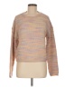 Aqua Metallic Tan Pullover Sweater Size M - photo 1