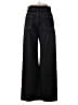 Unbranded 100% Polyester Black Jeans Size M - photo 2