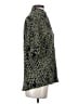Zara Animal Print Green Short Sleeve Blouse Size XS - photo 4
