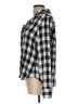 Gap Checkered-gingham Black Long Sleeve Blouse Size L - photo 5