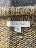 Amber Sun Brown Cardigan Size XL - photo 7