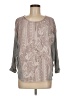 Tiny 100% Rayon Gray 3/4 Sleeve T-Shirt Size M - photo 1