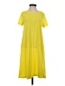 Lularoe Solid Yellow Casual Dress Size XXS - photo 1